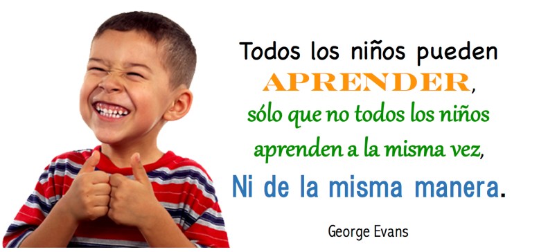 Todos los niños pueden aprender